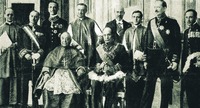 Участники подписания Латеранских соглашений. Фотография. 1929 г.