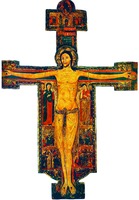 Распятие. 1138 г. Мастер Гульельмо (собор Санта-Мария-Ассунта, Сарцана)