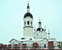 Собор во имя Св. Троицы в Канске. 1797–1804 гг. Фотография. 2011 г.