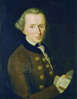 И. Кант. Портрет. 1768 г. Худож. И. Г. Беккер (Национальный музей Шиллера и архив нем. лит-ры в Марбах-ам-Некар)