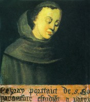 Бонавентура. Портрет. XVI в. (Музей францисканцев, Рим)
