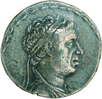 Ариарат III, царь Каппадокии. Аверс тетрадрахмы. 230–220 гг. до Р. Х.