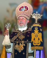 Католикос Гарегин II, предстоятель Армянской Апостольской Церкви. Фотография. 2012 г.