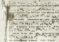 Квадратная нотация в Вустерском Антиодонарии (Worcester. Cathedral and Chapter Lib. F. 160). 1-я пол. XIII в.