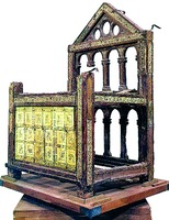 Деревянная кафедра ап. Петра. IX–XI вв. (собор св. Петра, Ватикан)