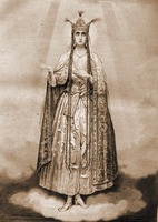 Вмц. Кетеван. Литография из кн.: Сабинин М. Рай Грузинской Церкви. Тифлис, 1882
