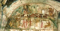 Роспись гипогея Аврелиев на Виале-Манцони. 1-я пол. III в.