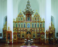 Интерьер собора во имя вмч. Пантелеимона. Фотография. 2013 г.