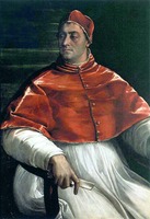 Климент VII, папа Римский. Ок. 1526 г. Худож. С. дель Пьомбо (музей Каподимонте, Неаполь)