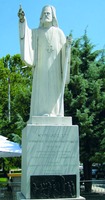 Сщмч. Кирилл VI, патриарх Константинопольский. Памятник в Новой Орестиаде, Греция