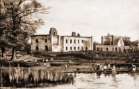 Кобринский Спасский мон-рь после пожара 1895 г. Фотография. Кон. ХIХ в.