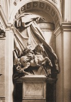 Явление Креста Константину Великому. Скульптура в соборе св. Петра в Риме. 1663–1667 гг. Скульптор Бернини