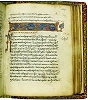 Первая страница Послания к колоссянам. XII в. (Brit. Lib. Harley 5557. Fol. 234)