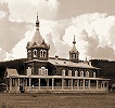 Алексеевская ц. киренского Свято-Троицкого мон-ря. 1891 г. Фотография. Нач. ХХ в.