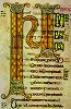 Миниатюра из Евангелия из Эхтернаха. Кон. VII – нач. VIII в. (Paris. lat. 9389. Fol. 76)