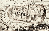 Осада Смоленска войсками Сигизмунда III в 1609–1611 гг. Гравюра. XVII в.
