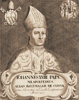 Антипапа Иоанн XXIII. Гравюра. XVII в.