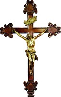 Алтарный крест. 1657 г. Скульптор Л. Бернини (собор св. Петра, Рим)