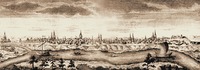 Вид города Енисейска. Гравюра И. В. Люрсениуса. 1770 г.