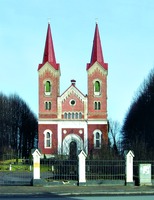 Евангелическо-лютеранская церковь св. Мартина близ Риги. Архит. И. Д. Фелско. 1852 г., 1888 г.
