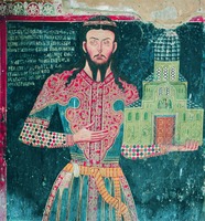 Ктитор Йован Оливер. Роспись ц. архангелов Михаила и Гавриила. Лесново. 1346–1348 гг.