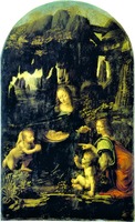 Мадонна в скалах. 1483–1484/85 гг. (Лувр, Париж)