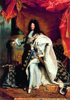 Кор. Людовик XIV. 1701 г. Худож. Г. Риго (Лувр, Париж)