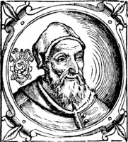 Маркелл II, папа Римский. Гравюра из кн.: Platina B. Historia. 1600. Р. 354 (РГБ)