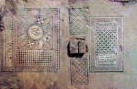 Мозаичный пол церкви в Мегиддо. Кон. III — нач. IV в.