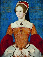 Мария Тюдор. Ок. 1544 г. Мастер Джон (Национальная портретная галерея, Лондон)