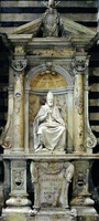 Маркелл II, папа Римский. Скульптура в кафедральном соборе Сиены. 2-я пол. XVI в.; ок. 1680 г.