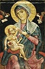 Пресв. Богородица с Младенцем. Икона. 2-я пол. XIII в. (ц. Сан-Франческо в Аверсе)