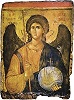 Арх. Михаил. Икона. XIV в. (Византийский музей, Афины)