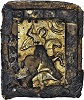 Вмч. Георгий. Икона. XVI–XVII вв. (Кутаисский гос. исторический музей)
