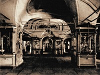 Иконостас нижнего храма Богоявленского собора. Фотография. 1903 г.