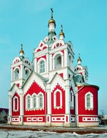 Казанская церковь в Глебове. 1859 г. Фотография. 2014 г.
