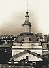 Шпиль и фонарь Никольского собора. Фотография. 1926 г.