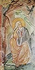 Ворон кормит прор. Илию. Фреска кафоликона мон-ря Морача. 1251–1252 гг.
