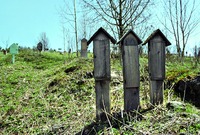 Молоканское кладбище в с. Фиолетово в Армении. Фотография. 2009 г.