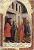 Свадьба св. Моники. 1441 г. Мастер Антонио Виварини (Галерея Академии, Венеция)