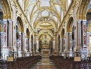 Центральный неф базилики аббатства Монте-Кассино