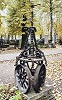 Надгробие Н. В. Бахвалова. 1921 г. (Коммунистическая площадка, Александро-Невская лавра)