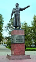 Памятник Кузьме Минину в Нижнем Новгороде. 1989 г. Скульптор О. К. Комов.