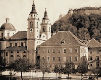 Собор свт. Николая в Любляне. Фотография. 1890 г.