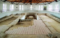 Крипта и базилика Четырех мучеников (IV–V вв.) в эко-музейном пространстве (1994–1997) в Никулицеле
