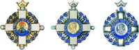 Орден святой равноапостольной княгини Ольги 1-й, 2-й и 3-й степени