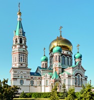 Успенский кафедральный собор в Омске. 2005–2007 гг. Фото: И. Б. Смирнов