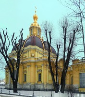 Великокняжеская усыпальница. 1896–1908 гг. Архитекторы Д. И. Гримм, А. О. Томишко. Фотография. 2019 г. Фото: А. С. Зверев