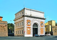 Панкратиевы ворота на Аврелиановой дороге в Риме. Фотография. 2009 г. Фото: Gobbler / Wikimedia Commons