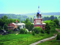 Свято-Богородицкий монастырь в с. Люк. Фотография. 2006 г.